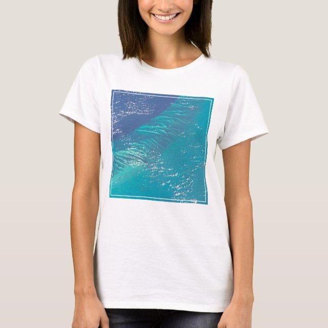 Der Atlantik vor der Küste der Bahamas T-Shirt (Vorderseite)