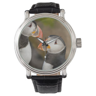 Der Atlantikpapageientaucher Armbanduhr