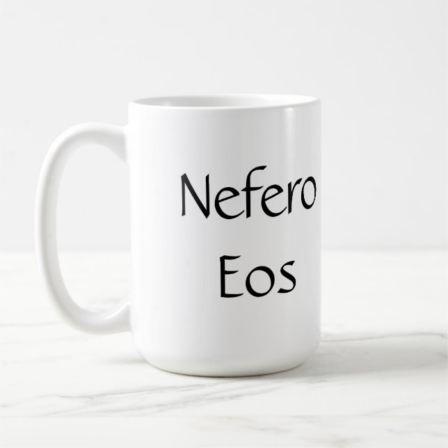 Der Atlantis-Gral - Nefero EOS-Tasse Tasse (Links)