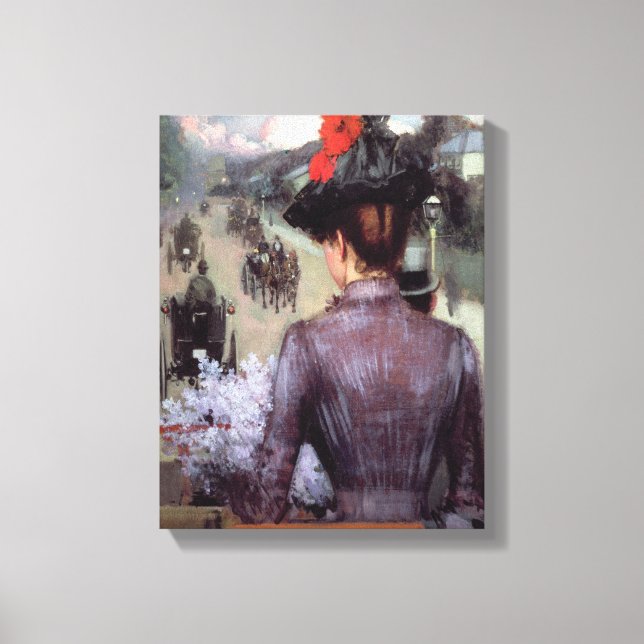 Der Atlas der Stadt Leinwanddruck (Vorderseite)