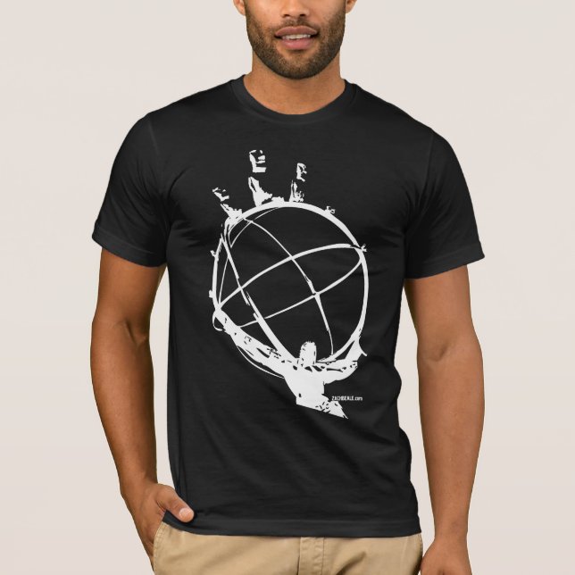 Der Atlas-Entwurf T-Shirt (Vorderseite)