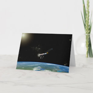 Der Atlas V541 startet im Orbit. Karte