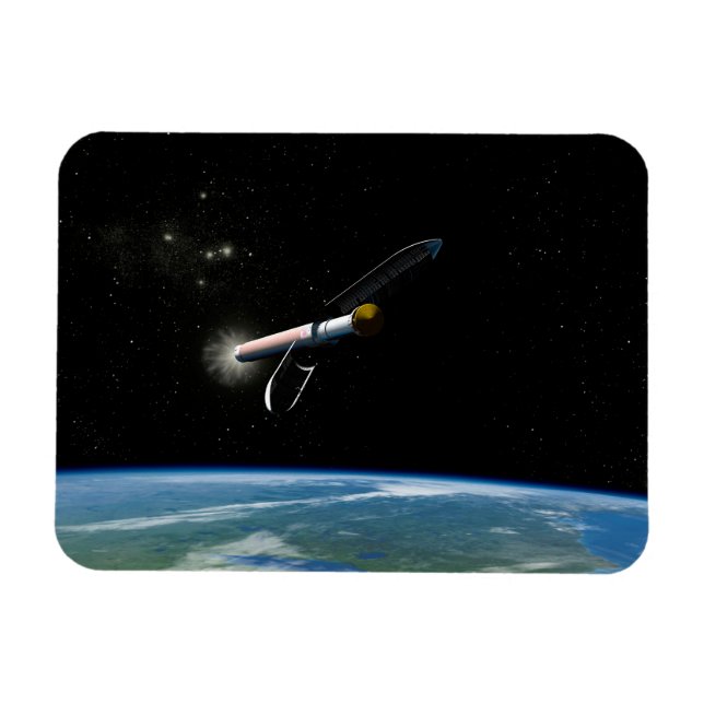 Der Atlas V541 startet im Orbit. Magnet (Horizontal)