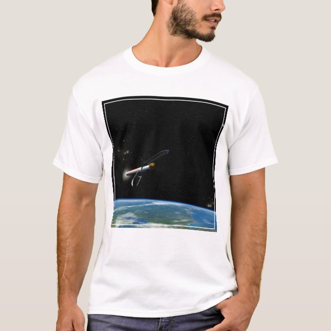 Der Atlas V541 startet im Orbit. T-Shirt (Vorderseite)