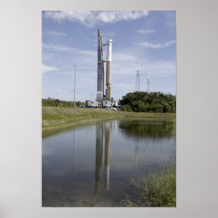 Der Atlas V/Centaur kommt auf der Startcompl an Poster