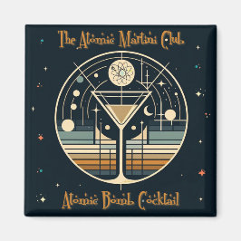 Der Atomic Martini Club Atomic Bomb Cocktail Magnet