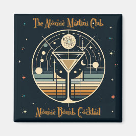 Der Atomic Martini Club Atomic Bomb Cocktail Magnet