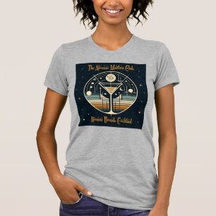 Der Atomic Martini Club Atomic Bomb Cocktail T-Shirt