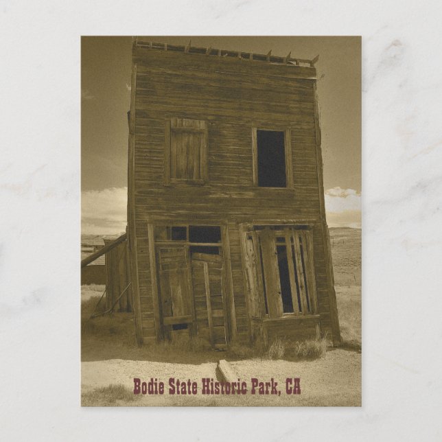 Der Aufenthaltsraum mit Blick auf die Postkarte (Vorderseite)