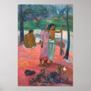 Der Aufruf von Paul Gauguin von 1902 Poster