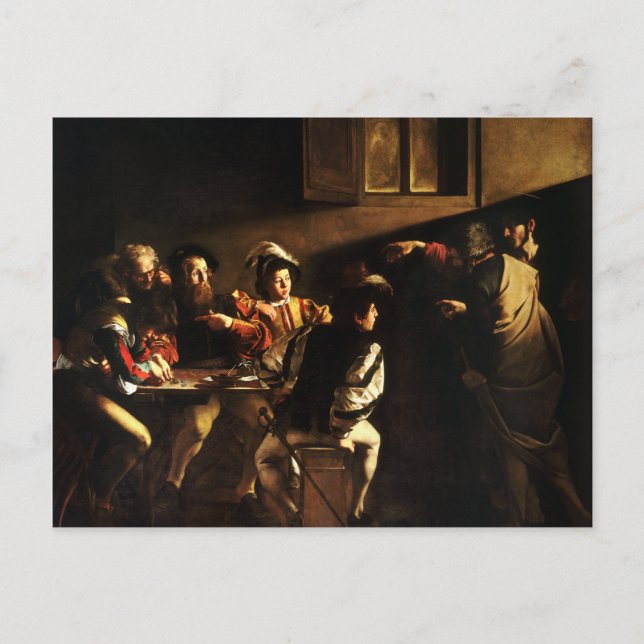 Der Aufruf von St. Matthew Postkarte (Vorderseite)