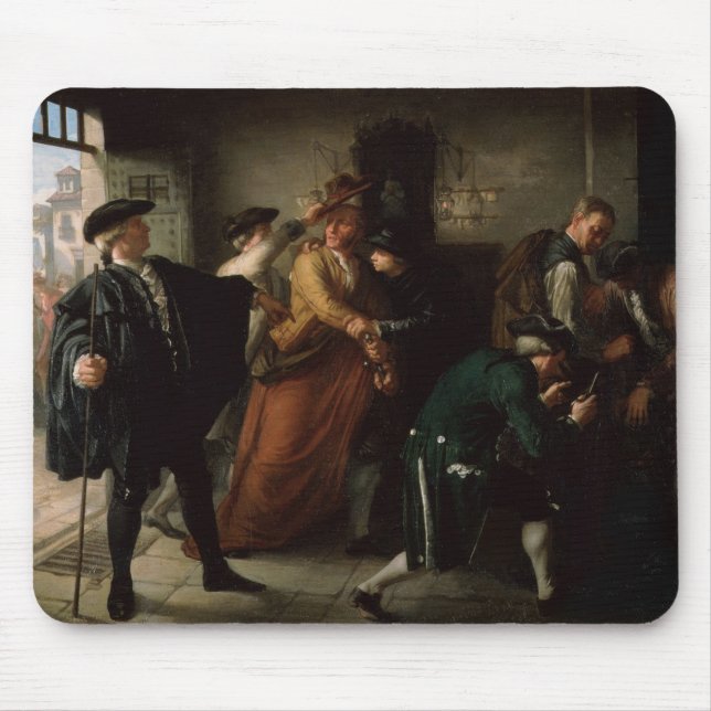 Der Aufruhr von Esquilache Mousepad (Vorne)