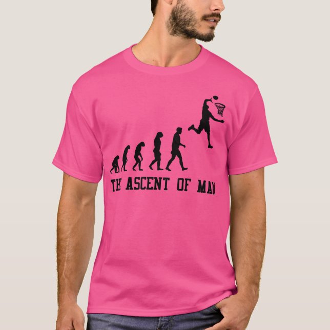Der Aufstieg des Menschen T-Shirt (Vorderseite)