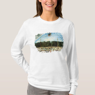 Der Aufstieg des Montgolfier Ballons an T-Shirt