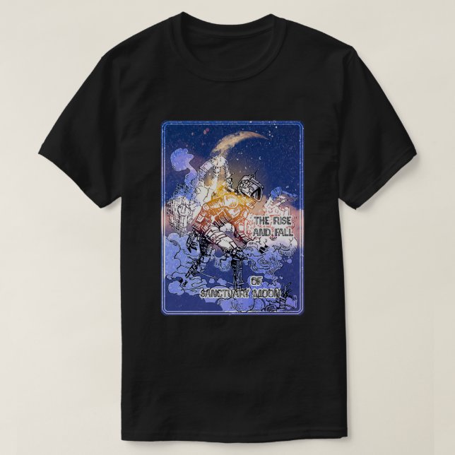 Der Aufstieg und Fall des Heiligtums Mond 2 T-Shirt (Design vorne)