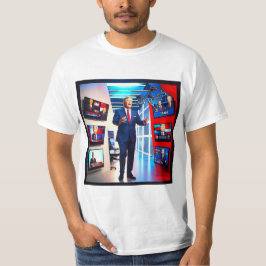 "Der Aufstieg von Tucker Carlson: Von Mainstream n T-Shirt