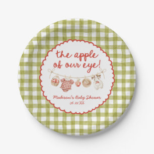Der Augapfel unserer Launevolle Herbst-Baby-Party Pappteller