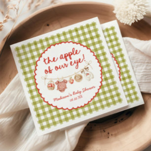 Der Augapfel unserer Launevolle Herbst-Baby-Party Serviette