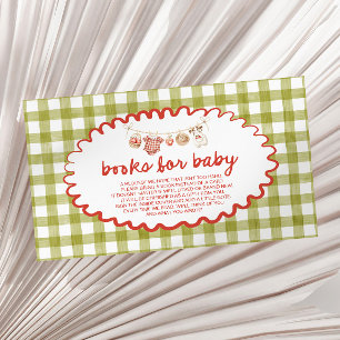 Der Augapfel unserer whimsical Herbst-Baby-Party Begleitkarte