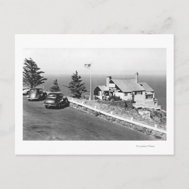 Der Ausblick auf Cape Fowlweather 2 Postkarte (Vorderseite)