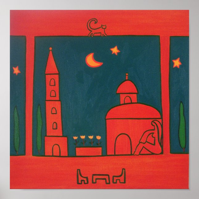 Der Ausblick von Santo Spirito 2002 Poster (Vorne)