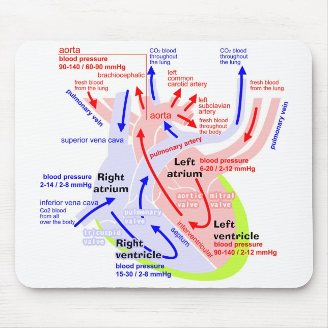 Der ausführlichere Herzjapaner Mousepad (Vorne)