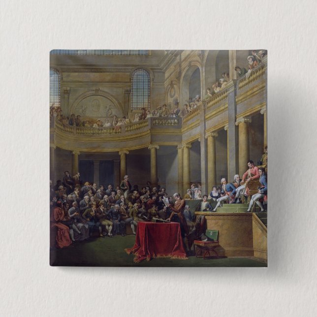 Der Ausschuss von Lyon 1808 am 26. Januar 1802 Button (Vorderseite)