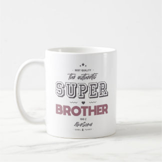 Der authentische Superbruder Kaffeetasse