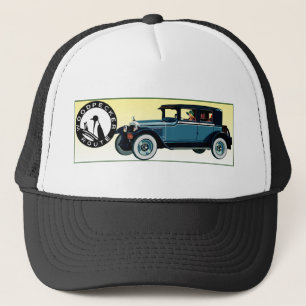 Der Auto-Pfad der Woodpecker-Route Truckerkappe