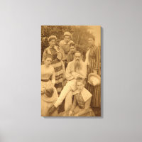 Der Autor Leo Tolstoi mit seiner Familie