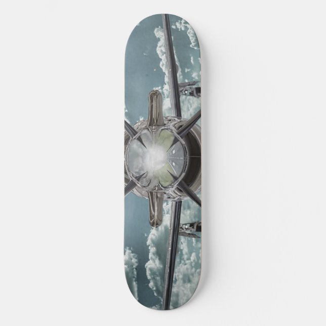 Der Aviator Skateboard (Vorderseite)