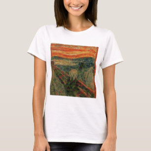 Der Avocado Scream Fine Art Vegan Spoof T-Shirt