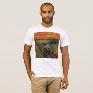 Der Avocado Scream Fine Art Vegan Spoof T-Shirt