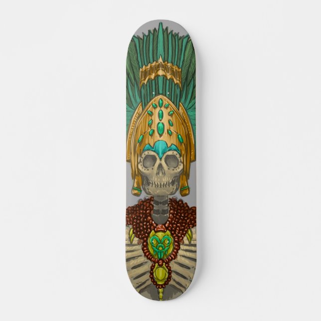 Der Aztekenkönig Skateboard (Vorne)