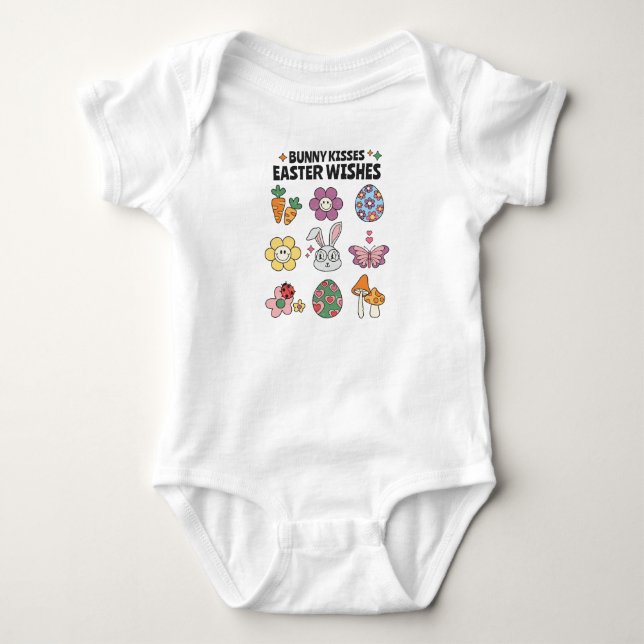 Der Baby Jersey Bodysuit für Oster Strampler (Vorderseite)