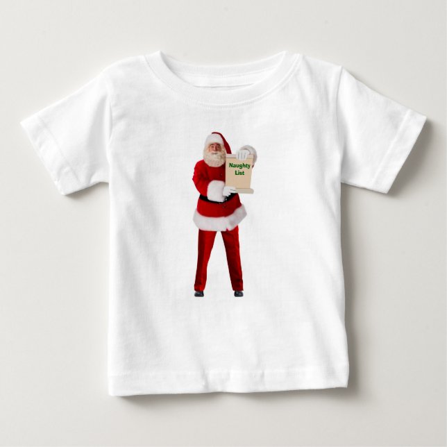 Der Babyclub des Weihnachtsmanns Baby T-shirt (Vorderseite)