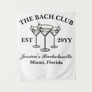 Der Bach Club Luxus Junggesellinnenabschied Fotobo Wandteppich