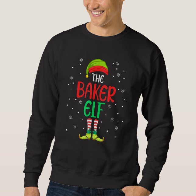 Der Bäcker Elf Sweatshirt (Vorderseite)