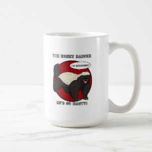 Der Badassed Honig-Dachs Tasse