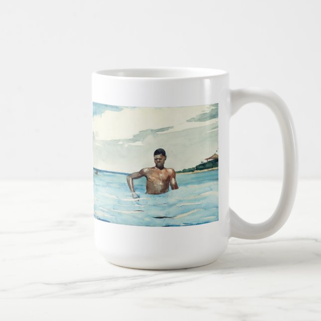 Der Badegast, 1899 Tasse (Rechts)