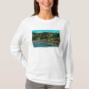 Der Baden-Strand bei Avalon, Catalina-Insel T-Shirt