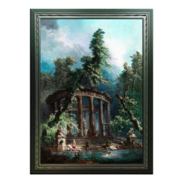 Der Badepool von Hubert Robert 2. Ausgabe Fotodruck