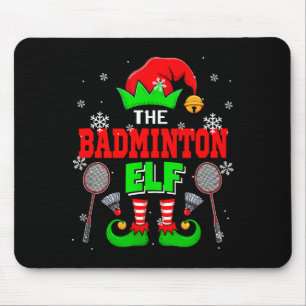 Der Badminton-Weihnachts-Elfenhut-Panzer Ss Cute S Mousepad