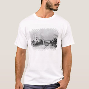 Der Bahnhof des Zugs Berlin-Potsdam T-Shirt