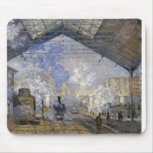Der Bahnhof Saint-Lazare, Monet Mousepad