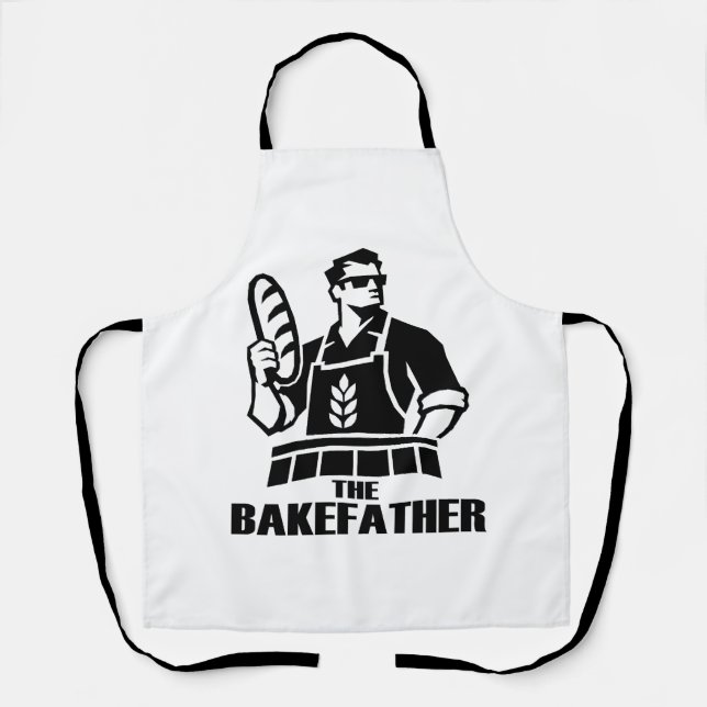 Der Bakefather Lustiger Bäcker-Schürze Schürze (Vorderseite)