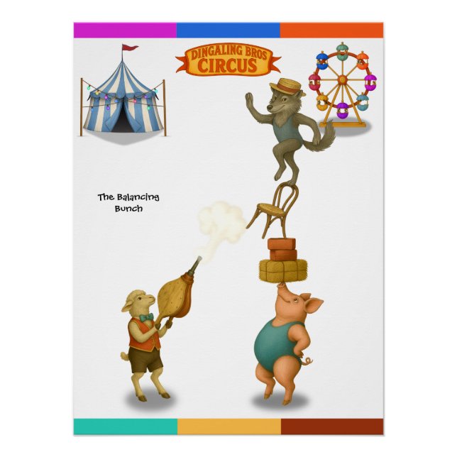 Der Balance-Haufen Poster (Vorderseite)