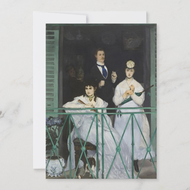 Der Balkon | Édouard Manet (Vorderseite)