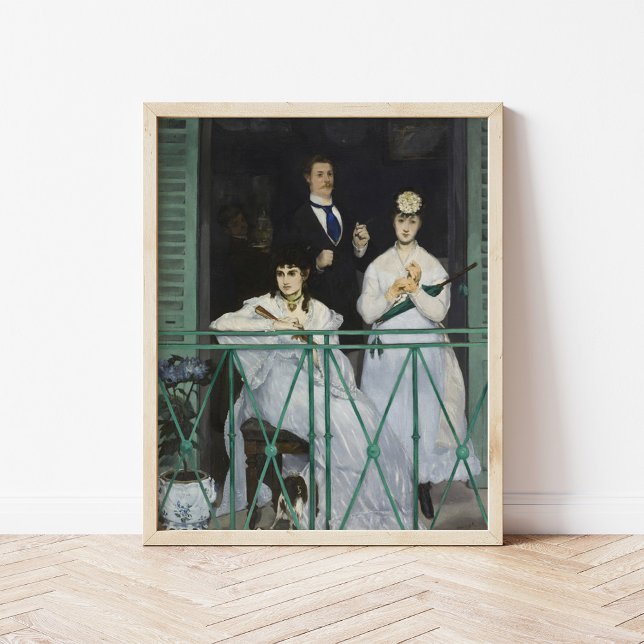 Der Balkon | Édouard Manet Poster (Von Creator hochgeladen)