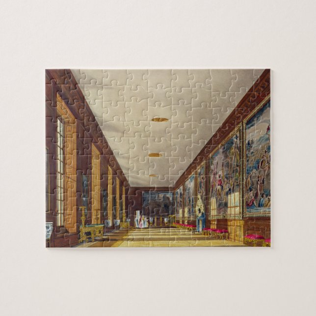 Der Ball-Raum, Hampton Court, 'von der Geschichte Puzzle (Horizontal)